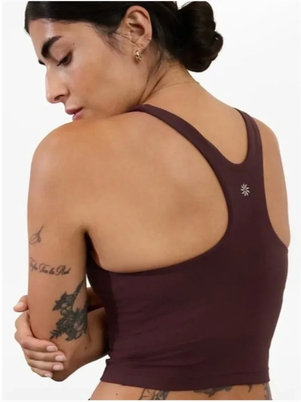 Athleta Purpose Crop Bra D-DD+ Bonnet Small